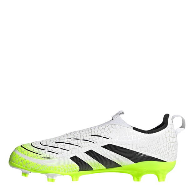 adidas Predator 3 Childrens Laceless Firm Ground Football Boots
