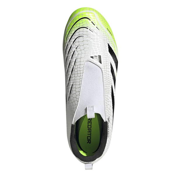 adidas Predator 3 Childrens Laceless Firm Ground Football Boots