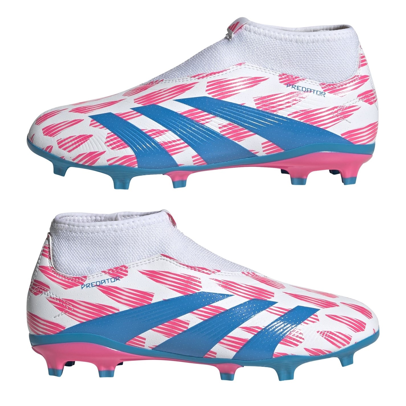 adidas Predator League Laceless Firm Ground Football Boots Juniors