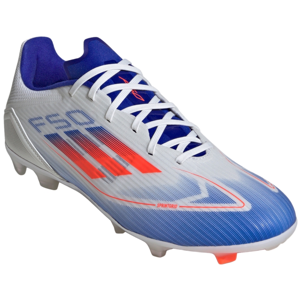 Ghete fotbal barbati adidas f50 league fg/mg alb