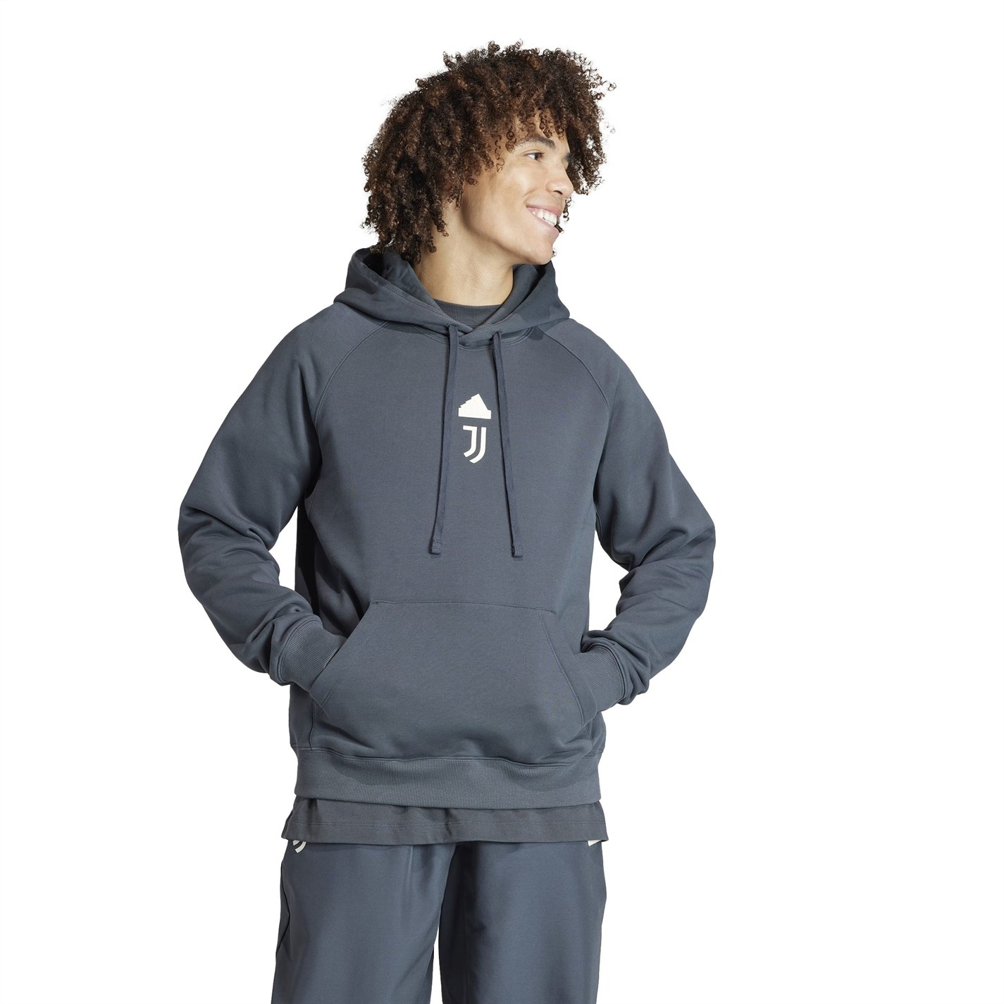 adidas Juventus Lifestyler Hoodie 2023 2024 Adults