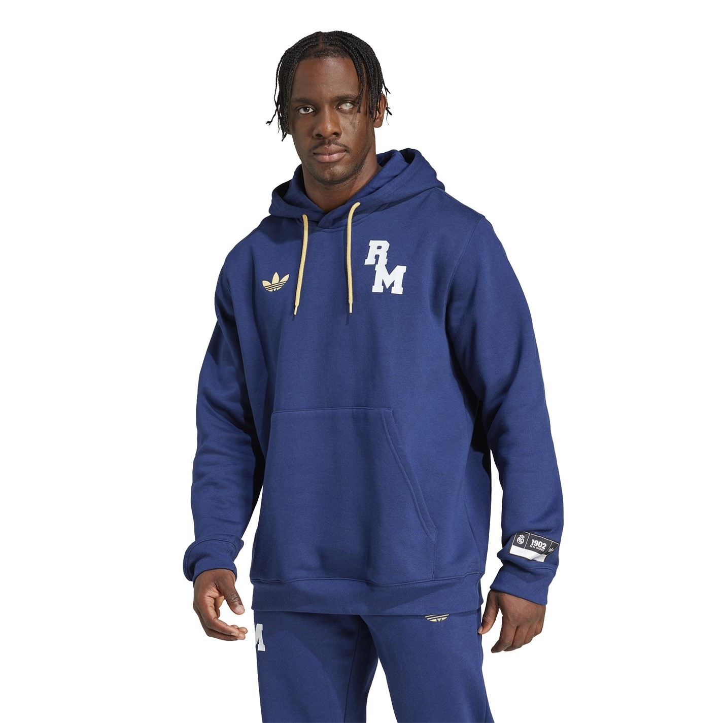 adidas Real Madrid VRCT Hoodie Adults