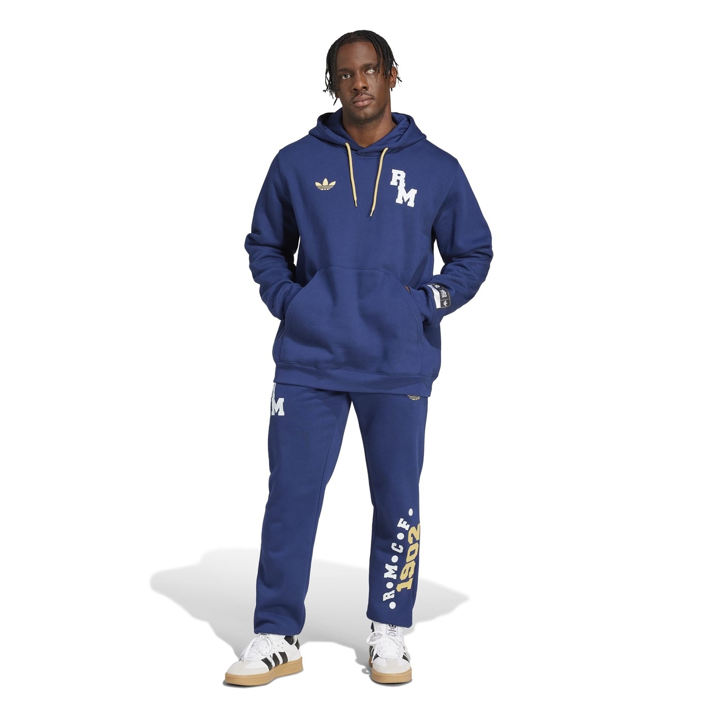 adidas Real Madrid VRCT Hoodie Adults