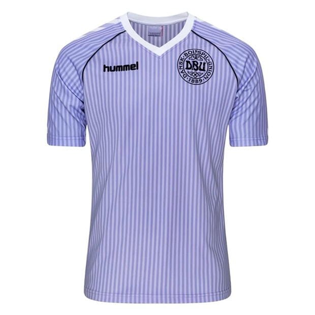 Hummel Denmark Goalkeeper Shirt 1986 Juniors