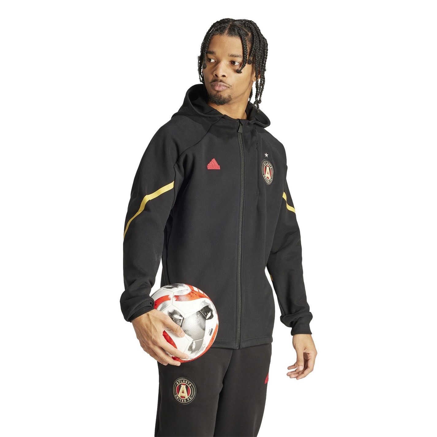 adidas Atlanta United Designed for Gameday Anthem Jacket Adults