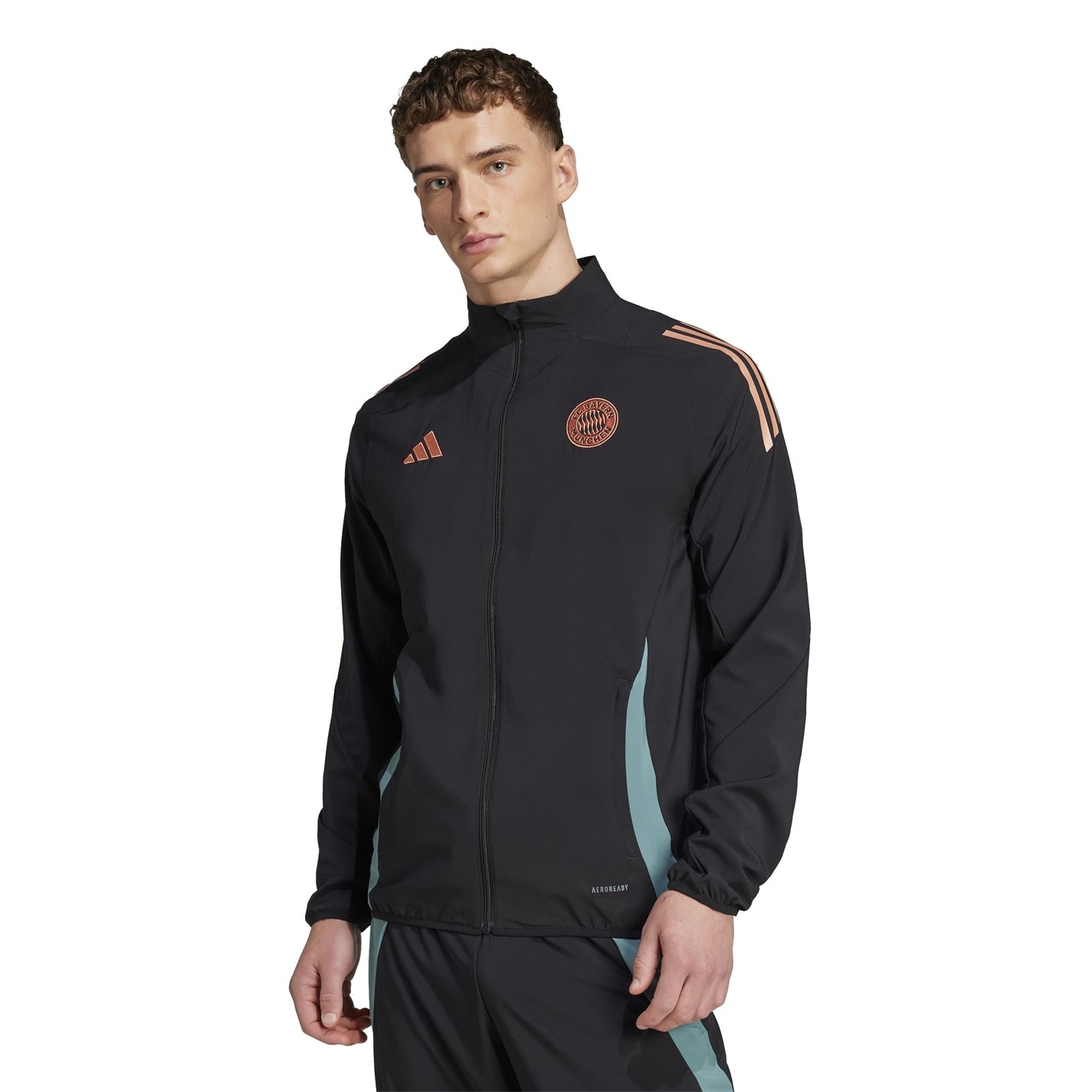 adidas Bayern Munich Anthem Jacket 2025 2026 Adults