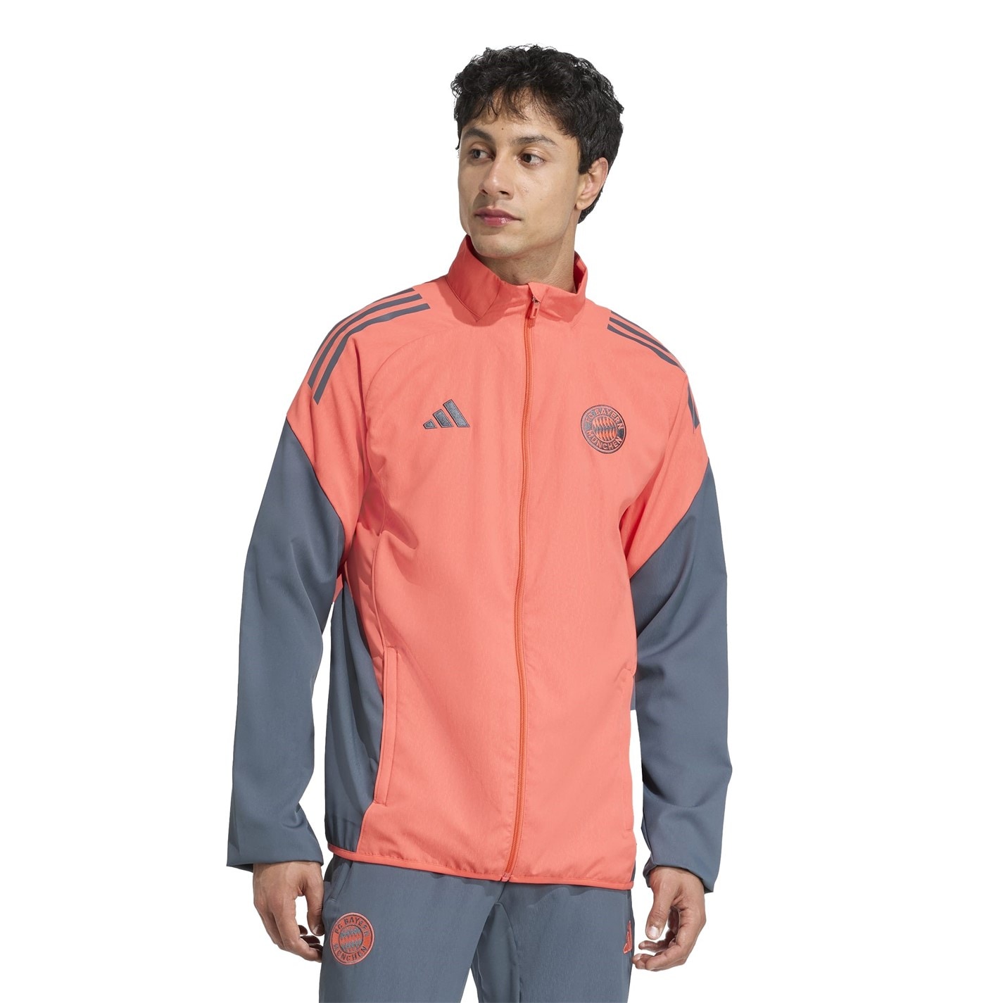 adidas Bayern Tiro 25 Competition Presentation Jacket Mens