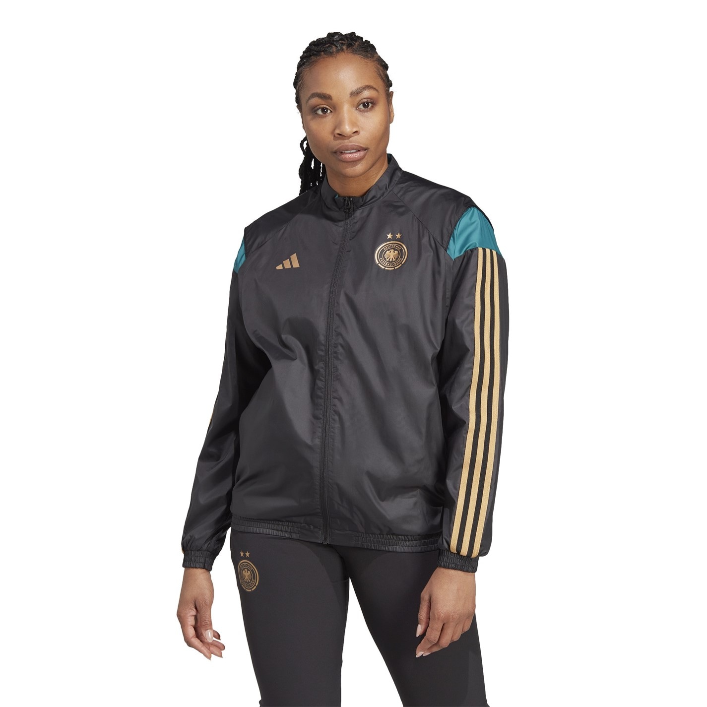 adidas Germany Pre Match Jacket 2022 Womens