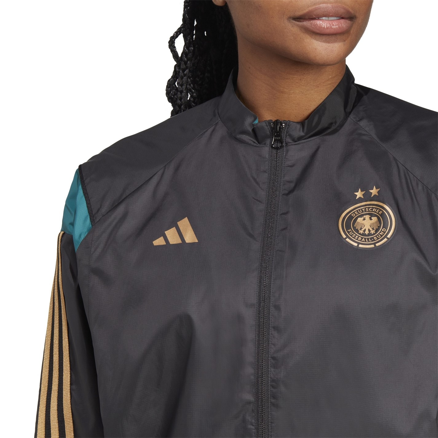 adidas Germany Pre Match Jacket 2022 Womens