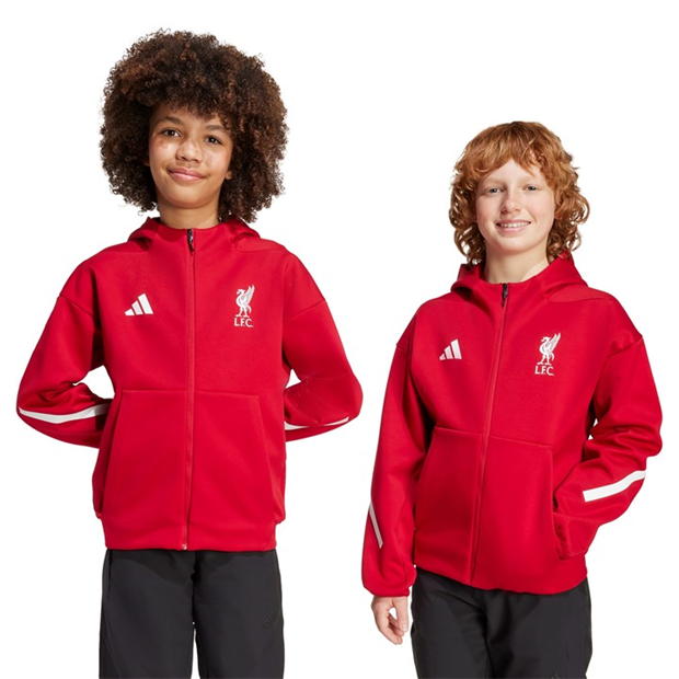 adidas Liverpool Anthem Jacket Juniors