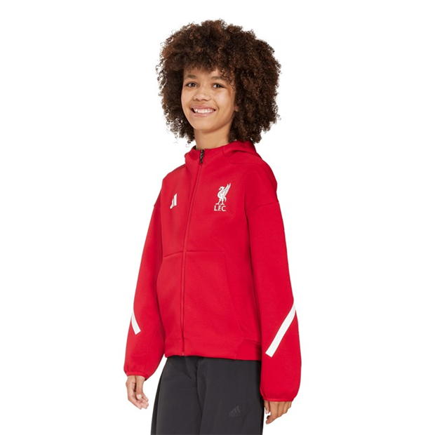 adidas Liverpool Anthem Jacket Juniors
