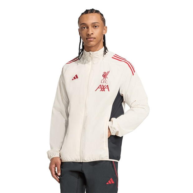 adidas Liverpool Pre Match Jacket 2025 2026 Adults