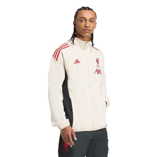 adidas Liverpool Pre Match Jacket 2025 2026 Adults