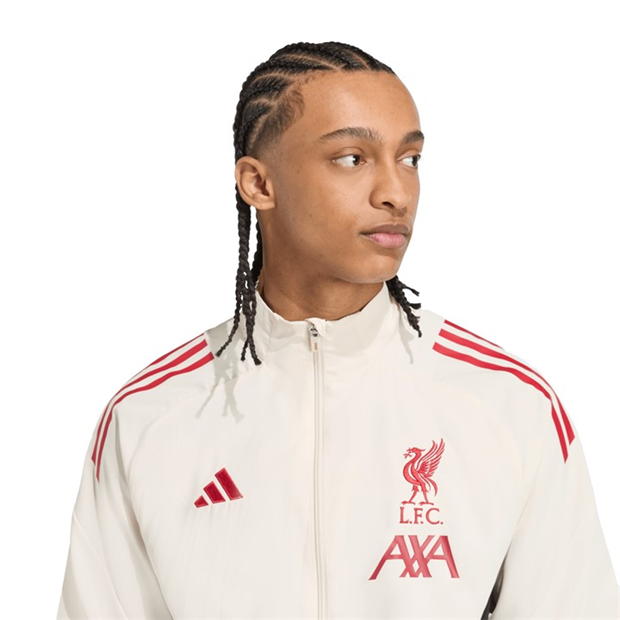 adidas Liverpool Pre Match Jacket 2025 2026 Adults