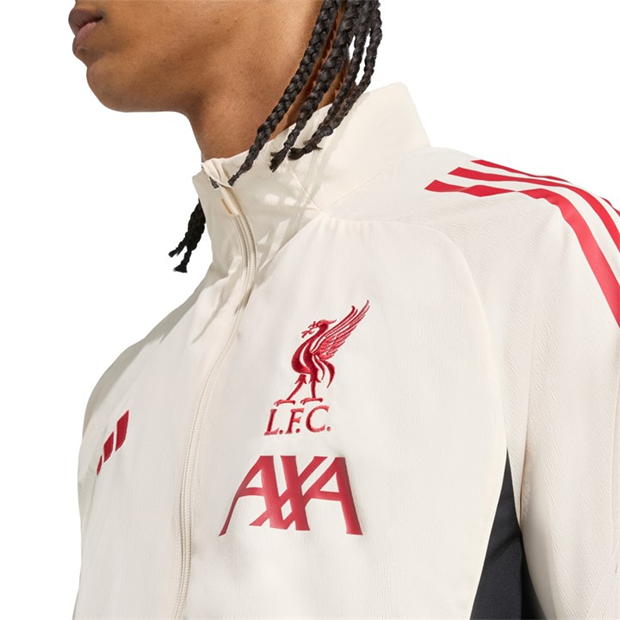 adidas Liverpool Pre Match Jacket 2025 2026 Adults