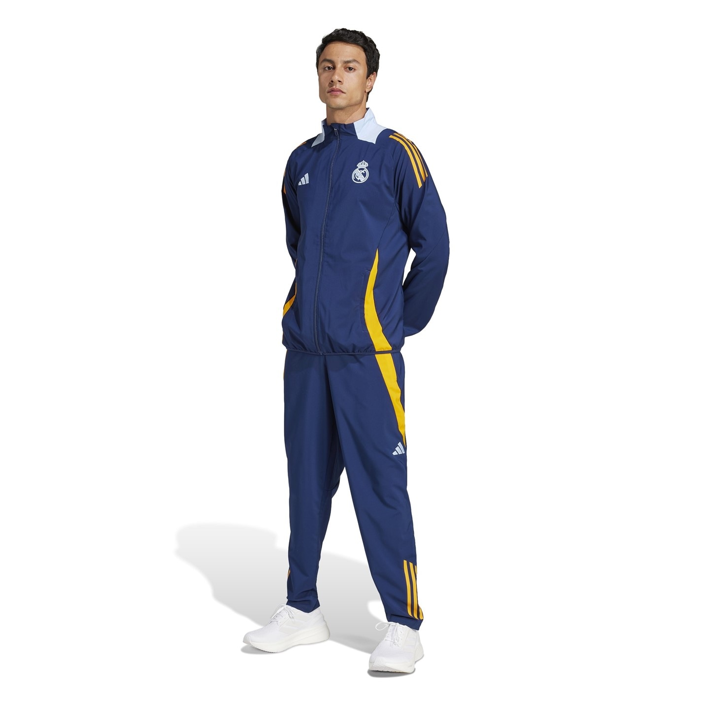 adidas Real Madrid Anthem Jacket 2024 2025 Adults
