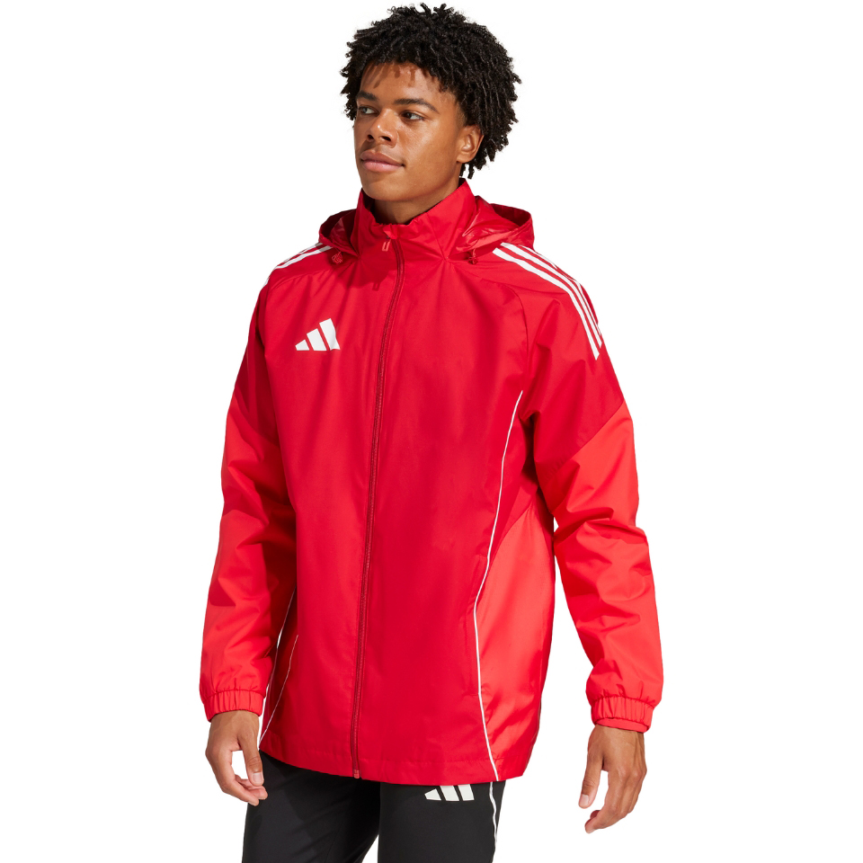 Men's jacket adidas Tiro 25 Competition All-Weather red JI6503