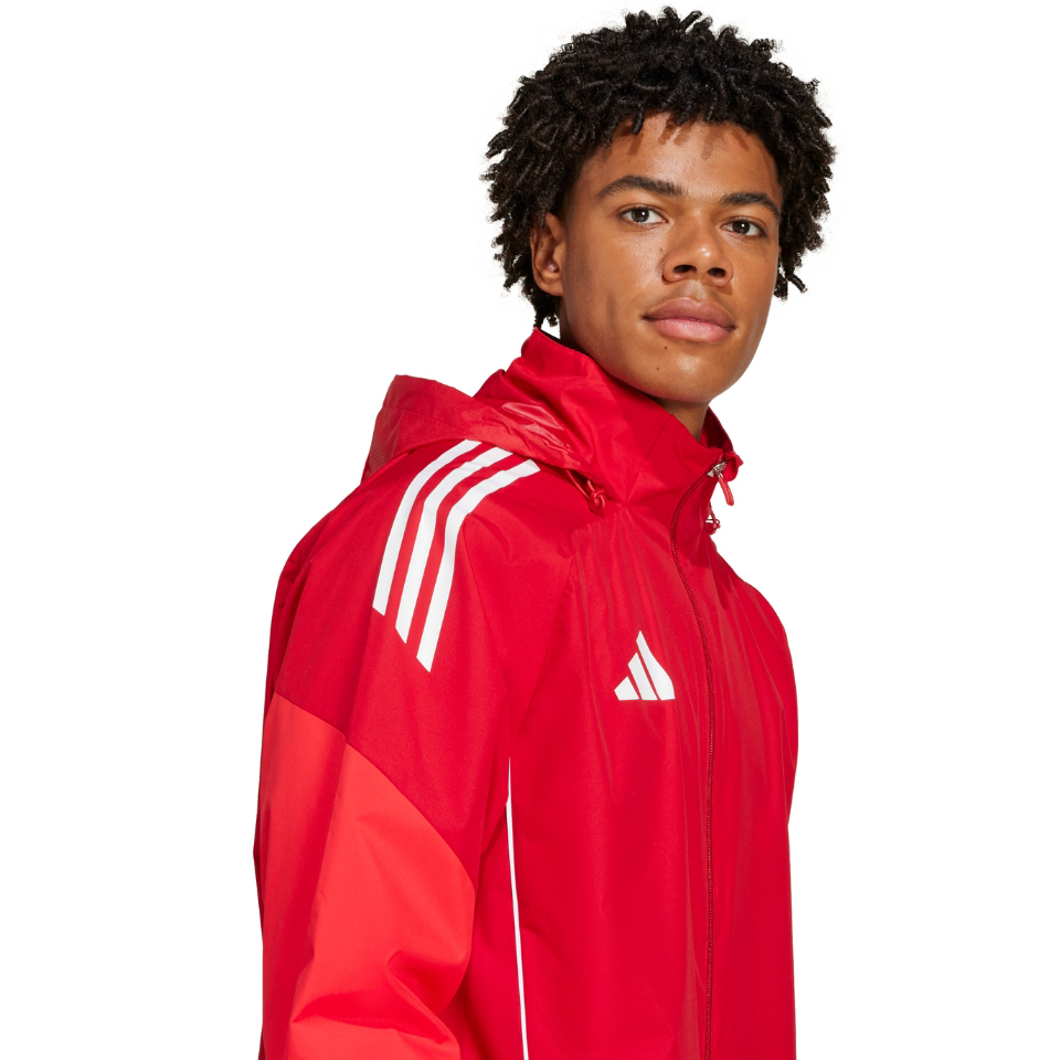 Men's jacket adidas Tiro 25 Competition All-Weather red JI6503