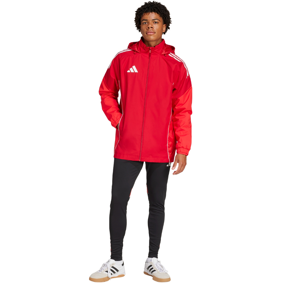 Men's jacket adidas Tiro 25 Competition All-Weather red JI6503