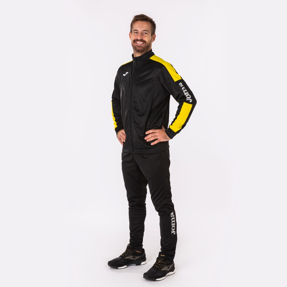 Jacket Champion Iv Black-yellow