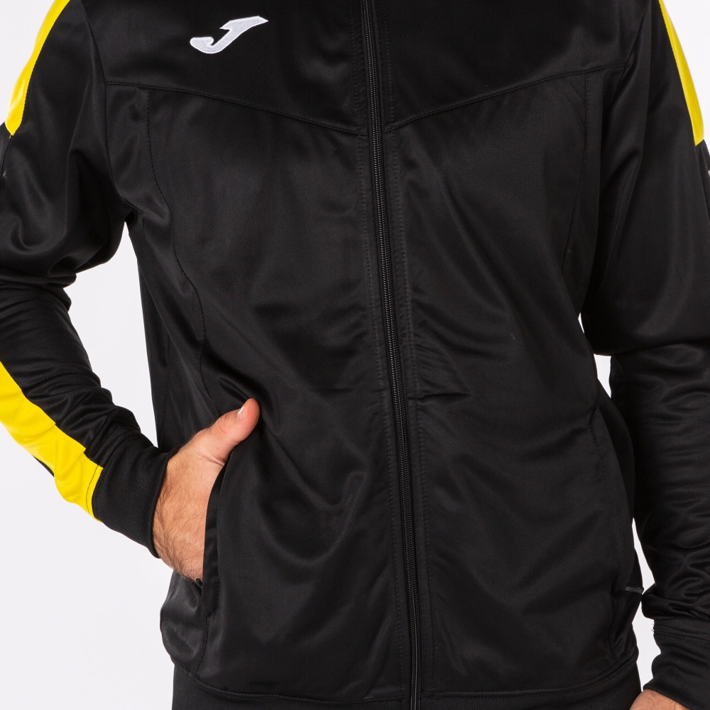 Jacket Champion Iv Black-yellow