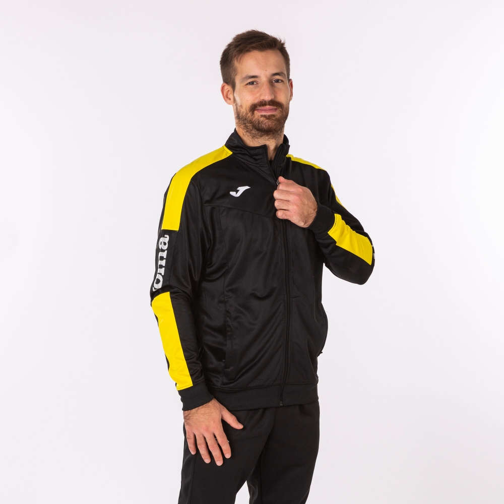 Jacket Champion Iv Black-yellow