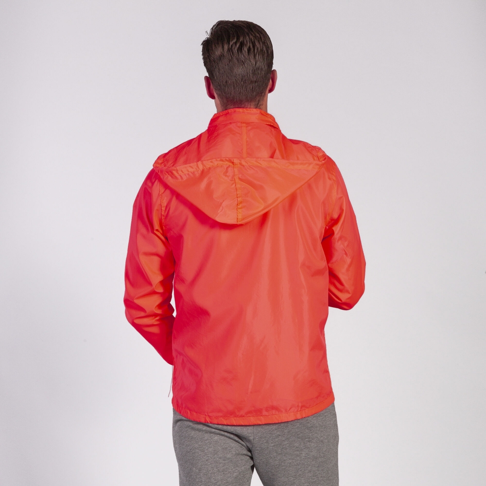 Rainjacket Iris Coral Fluor