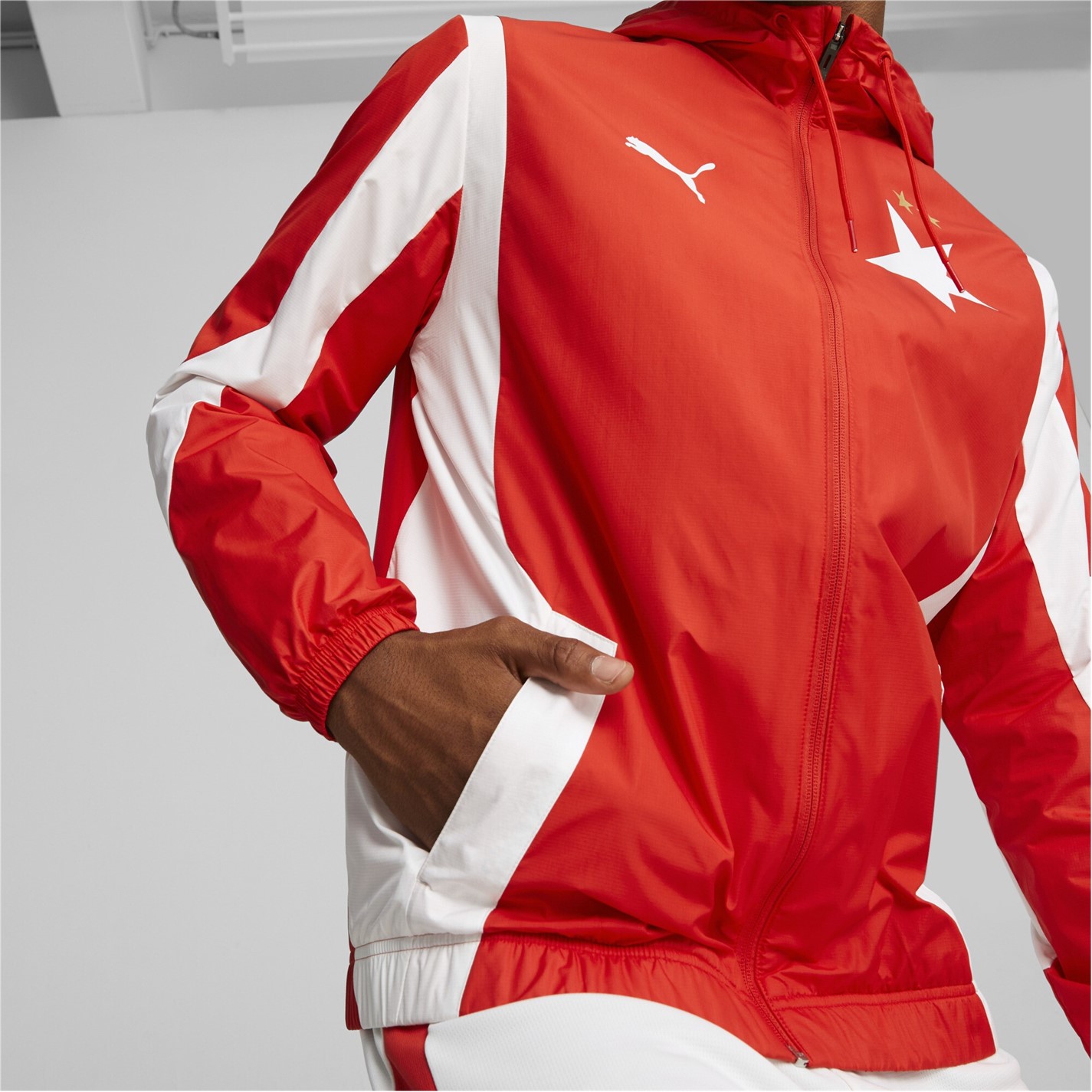 Puma Prague Match Woven Anthem Jacket 2023 2024 Adults