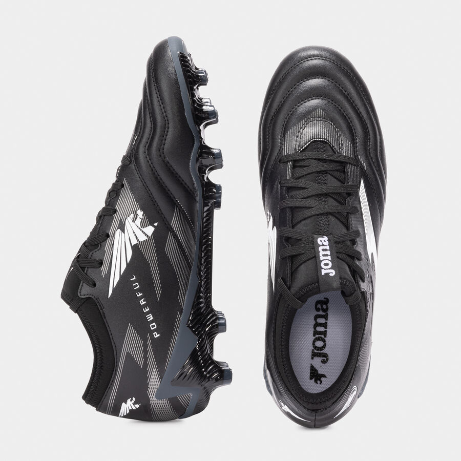 Powerful 2501 Black Firm Ground