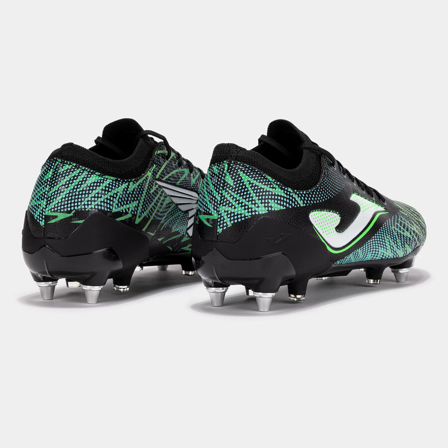 Striker Top 2501 Black Green Soft Ground