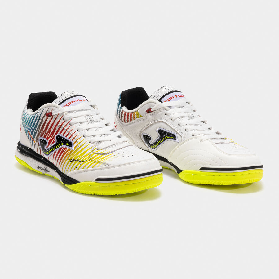 Top Flex Rebound 2576 White Yellow Red Indoor