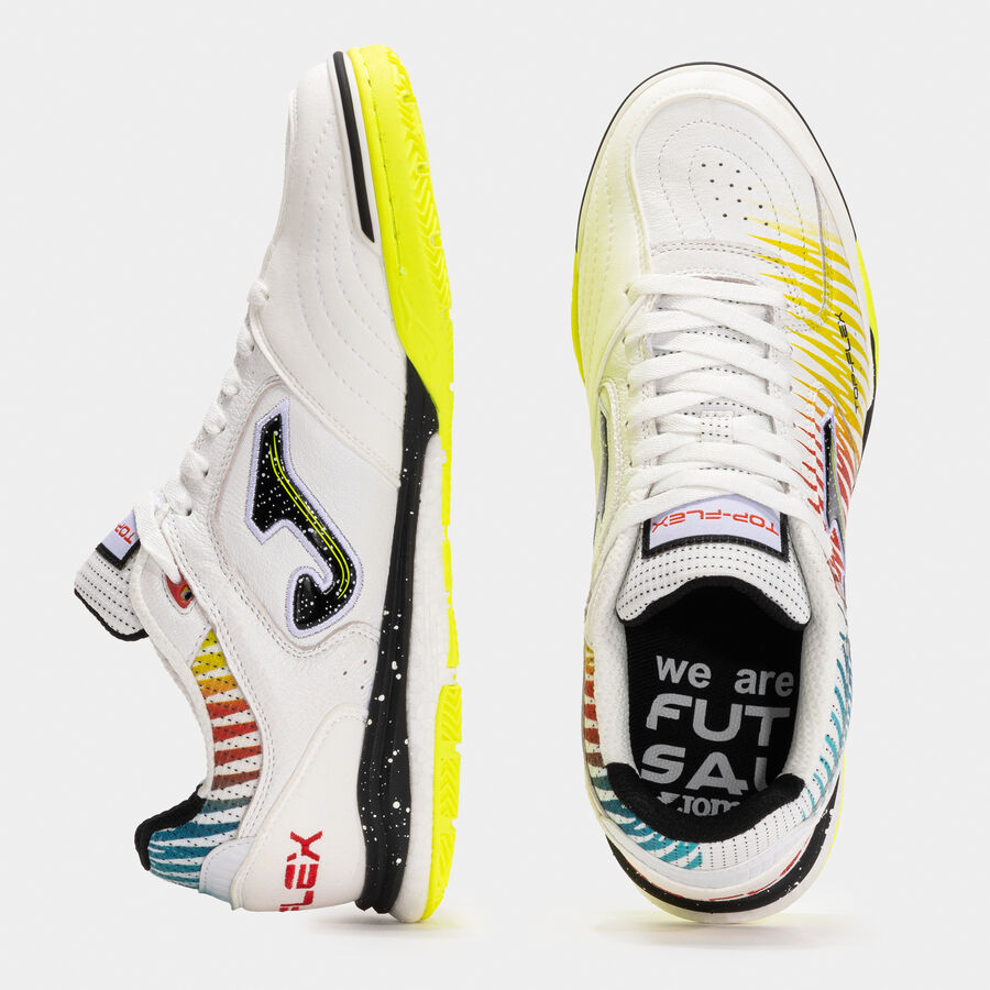 Top Flex Rebound 2576 White Yellow Red Indoor