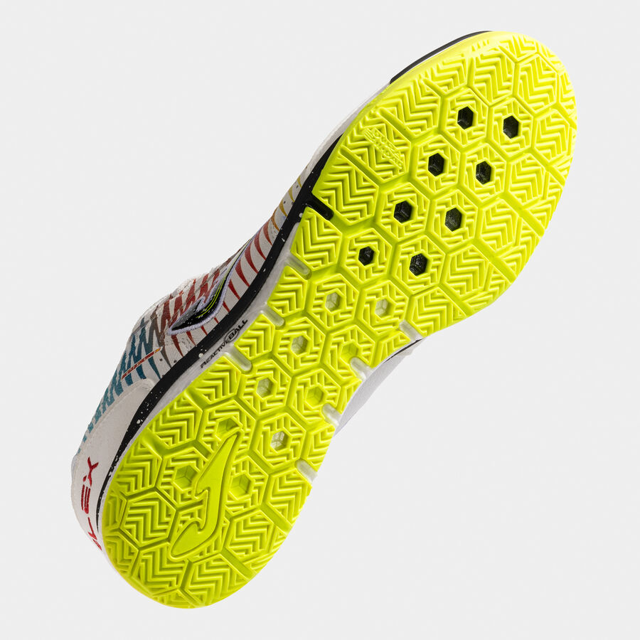 Top Flex Rebound 2576 White Yellow Red Indoor