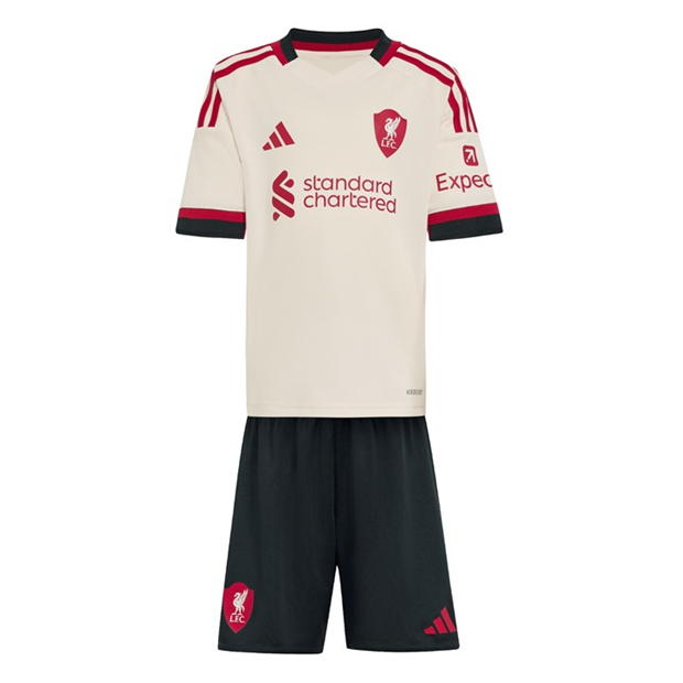 adidas Liverpool Away Minikit 2025 2026 Infants