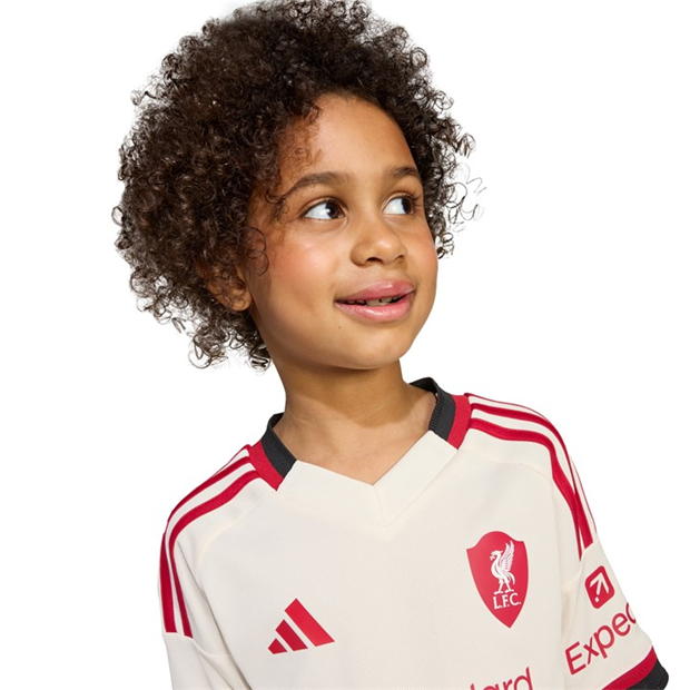 adidas Liverpool Away Minikit 2025 2026 Infants