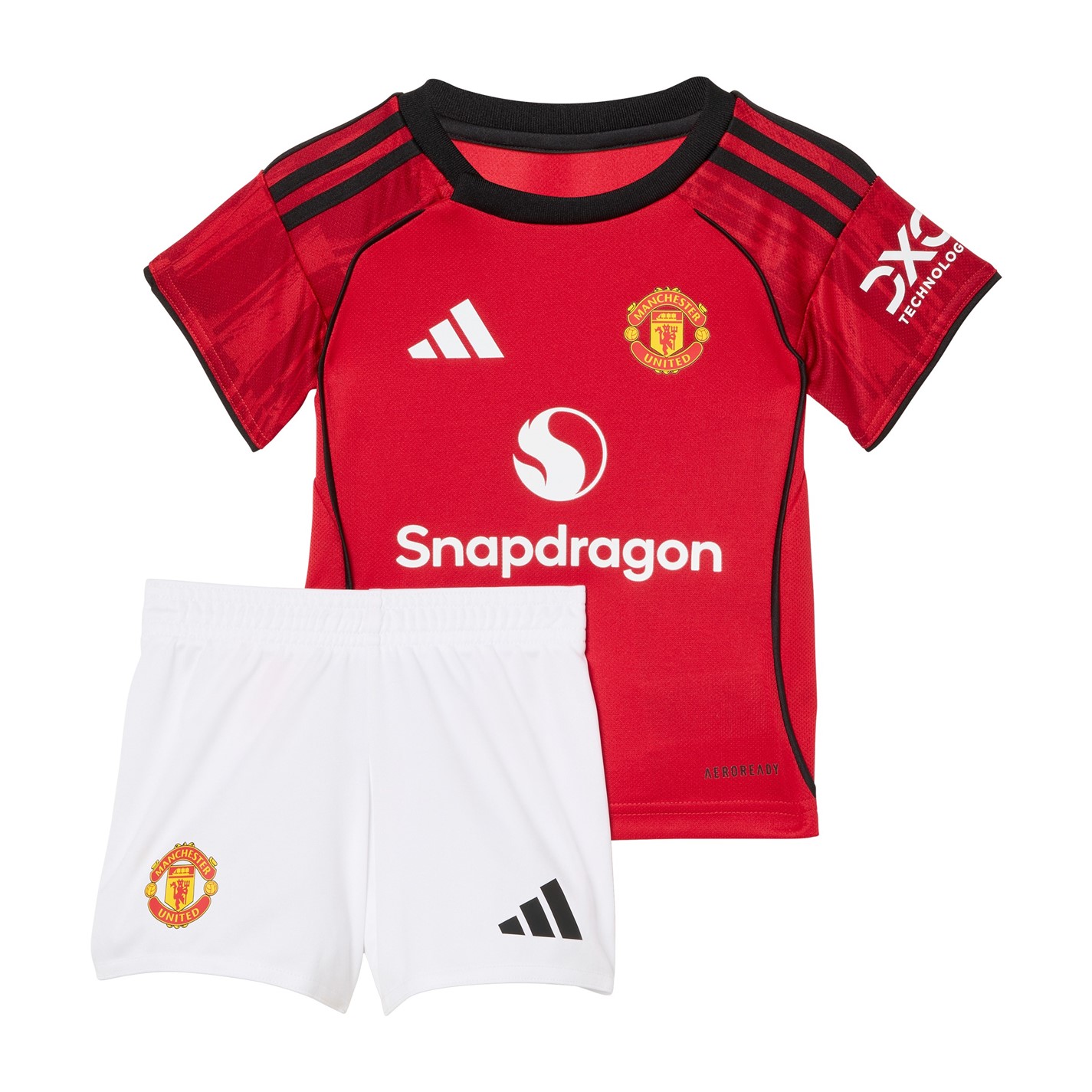 adidas Manchester United Home 2025 2026 Minikit Babies