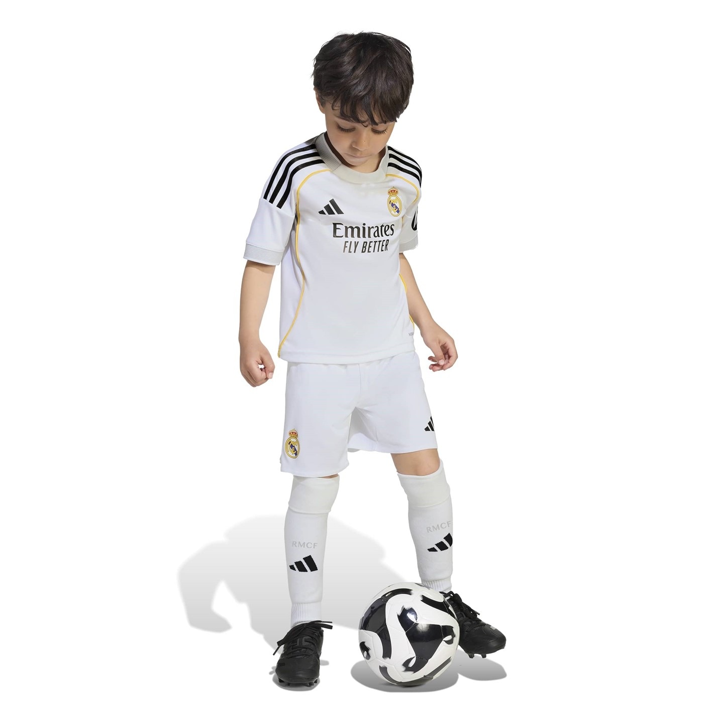adidas Real Madrid Home Minikit 2025 2026 Infants