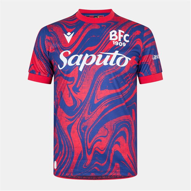 Macron Bologna Third Shirt 2024 2025 Adults