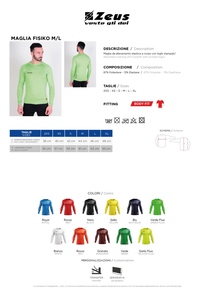 MAGLIA FISIKO M/L