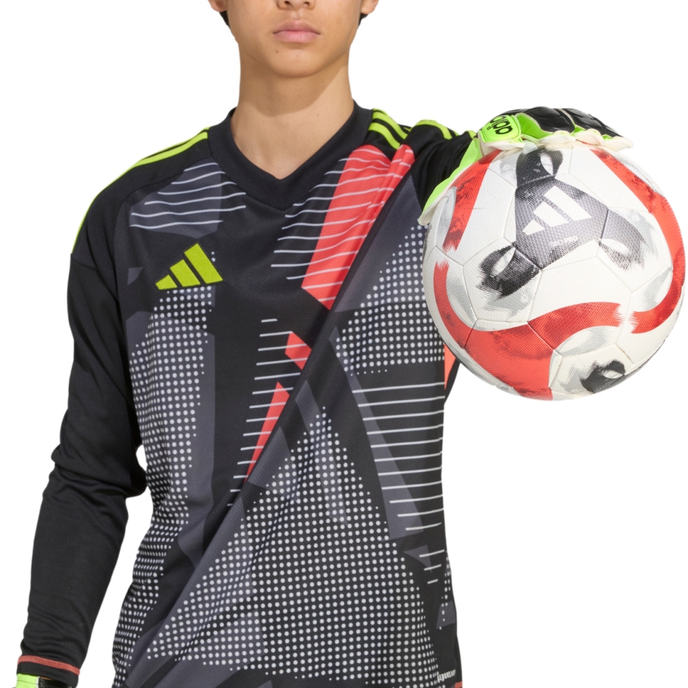 adidas Copa Club goalkeeper gloves black and green JN5340