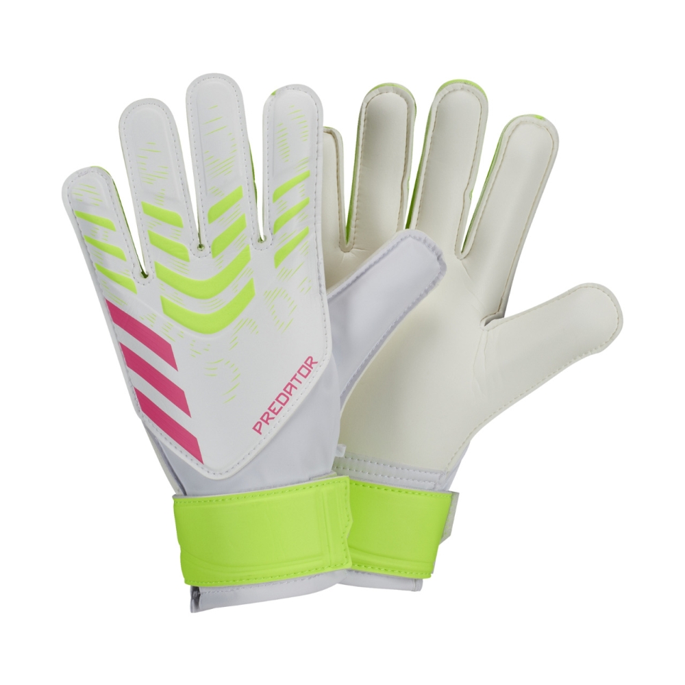 adidas Predator Training Goalkeeper children's goalkeeper gloves white-pink JH3812