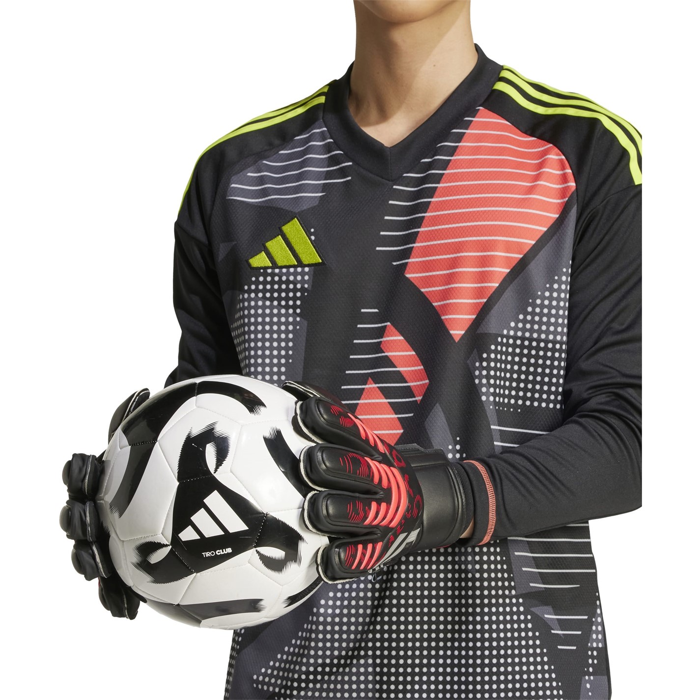 adidas Predator Match Fingersave Goalkeeper Gloves Adults