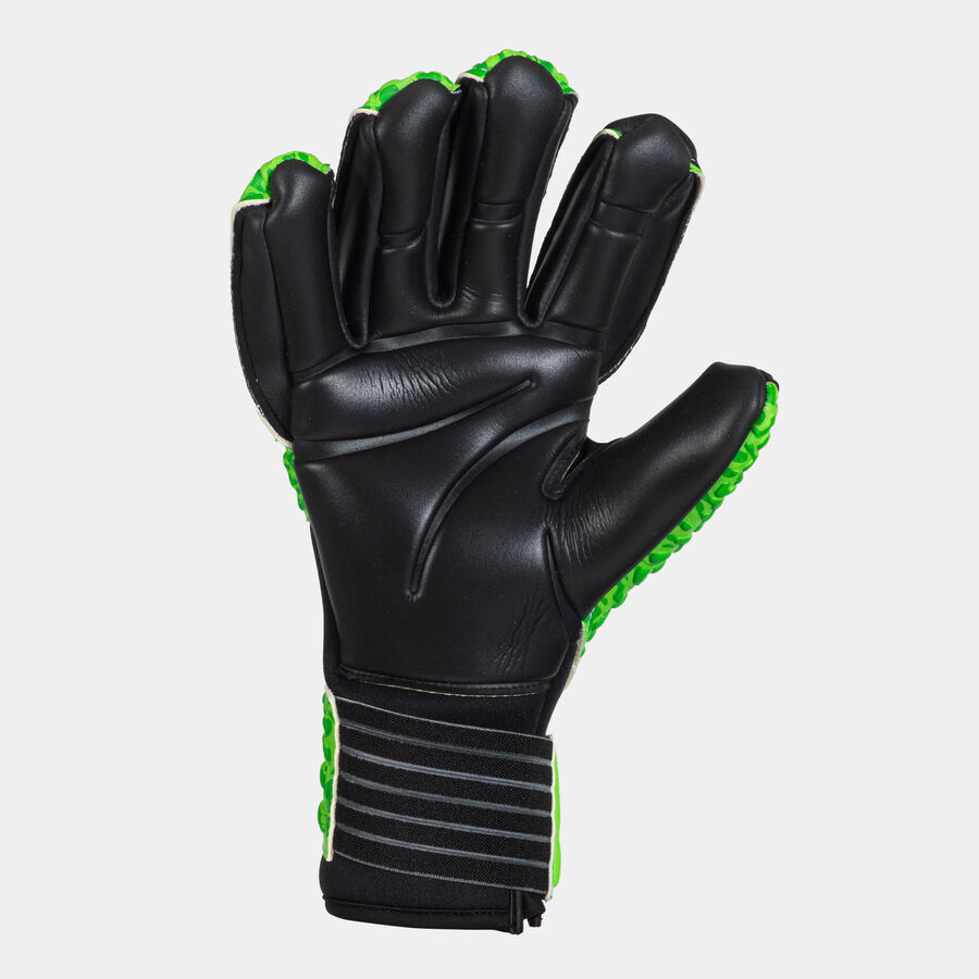 Area 19 Goalkeeper Gloves Black Fluor Green