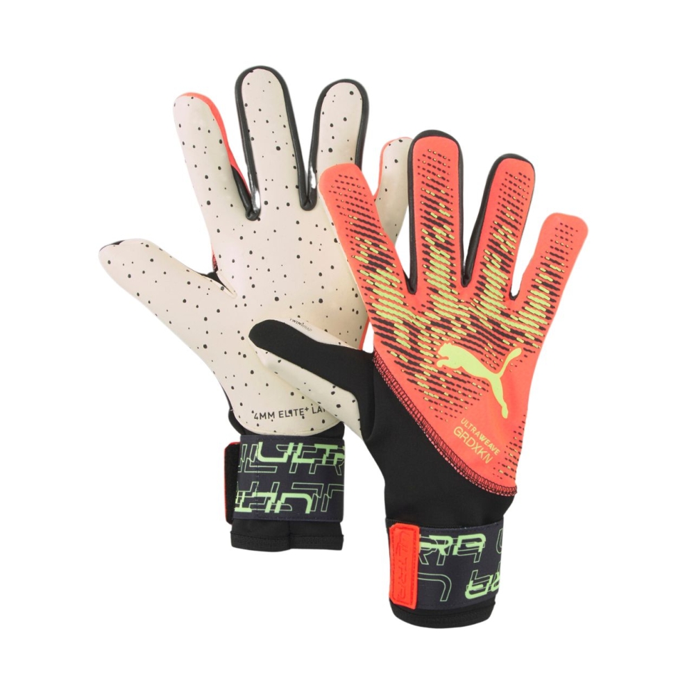 Puma Ultra Ultimate 1 NC goalkeeper gloves orange 41813 02