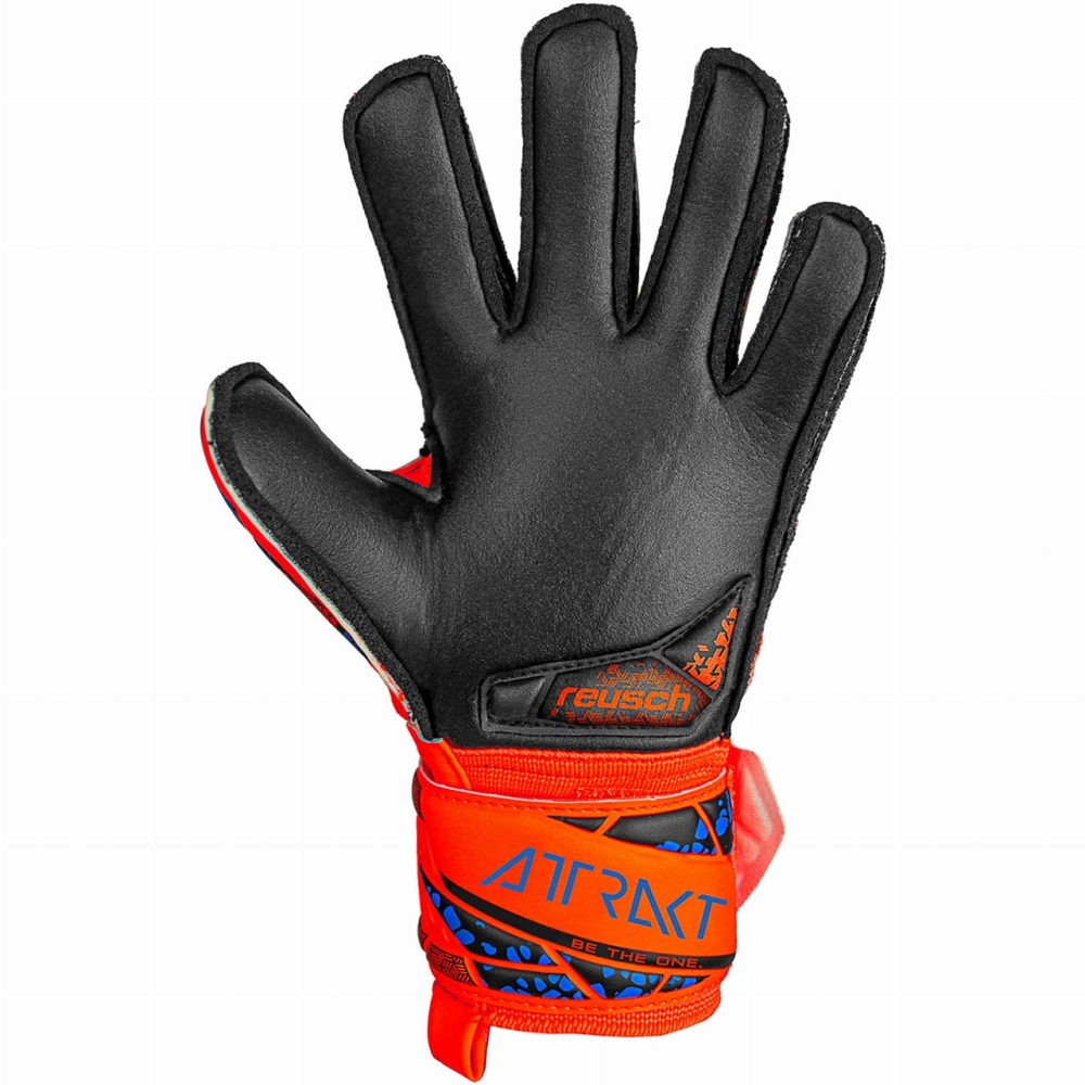 Reusch Attrakt Silver Junior goalkeeper gloves orange 5472215 2211