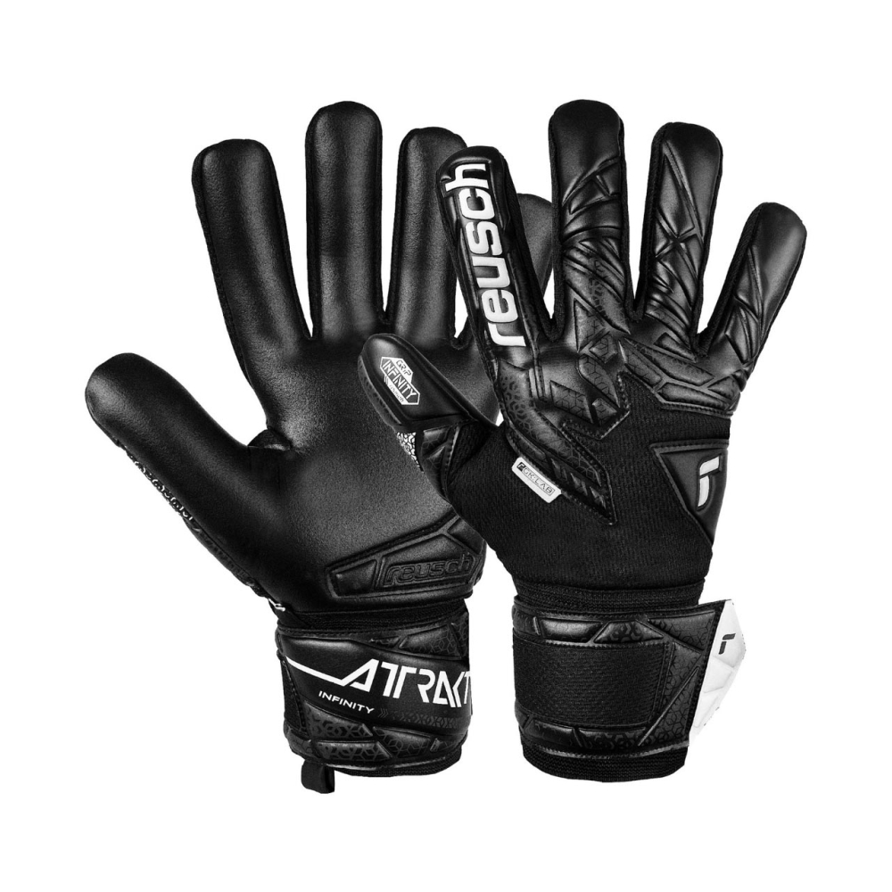 Reusch Attrakt Infinity NC goalkeeper gloves black 5570725 7700