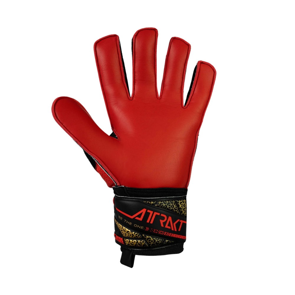 Reusch Attrakt Solid Goalkeeper Gloves Red-Black 5570515 7075