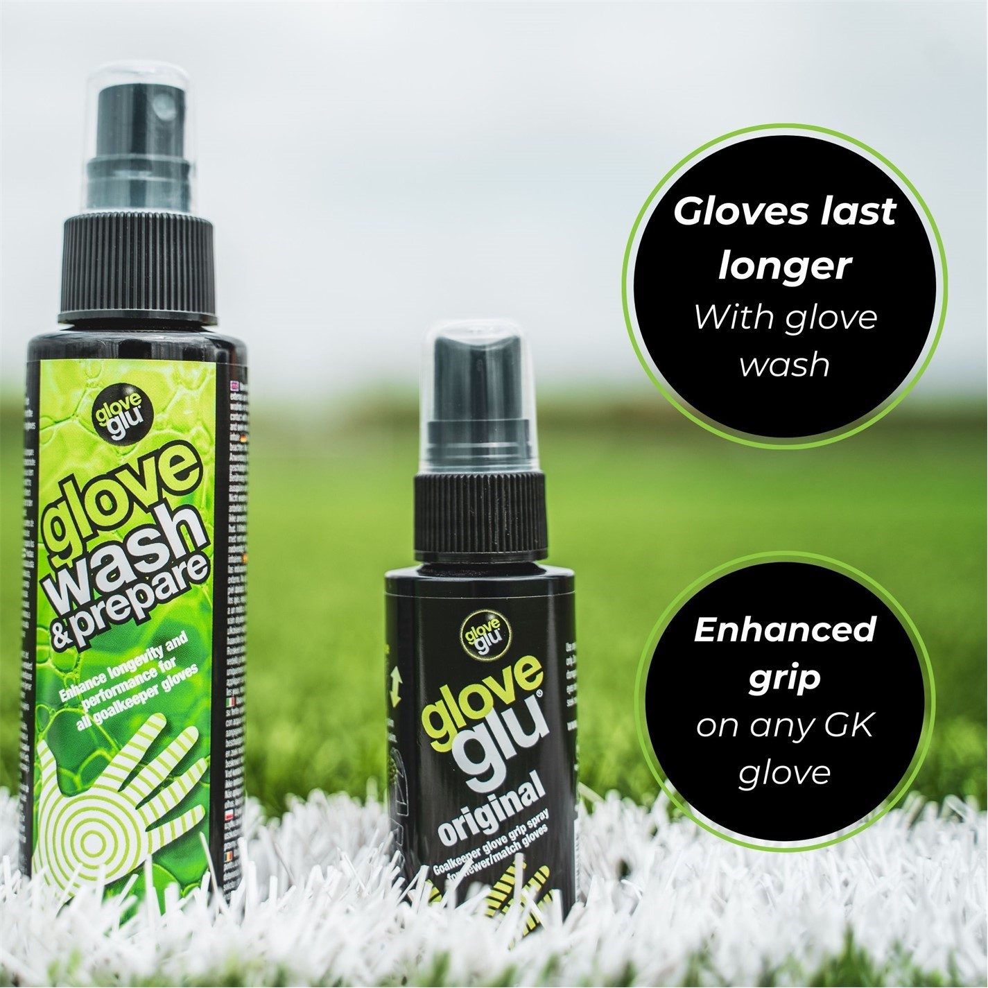 Glove Glu Wash n Glu Goalkeeper Glove Kit