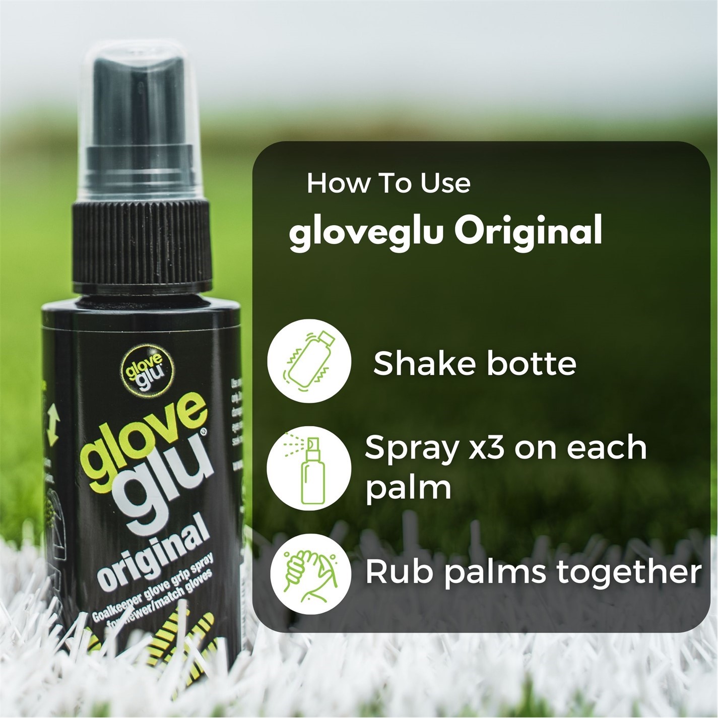 Glove Glu Wash n Glu Goalkeeper Glove Kit