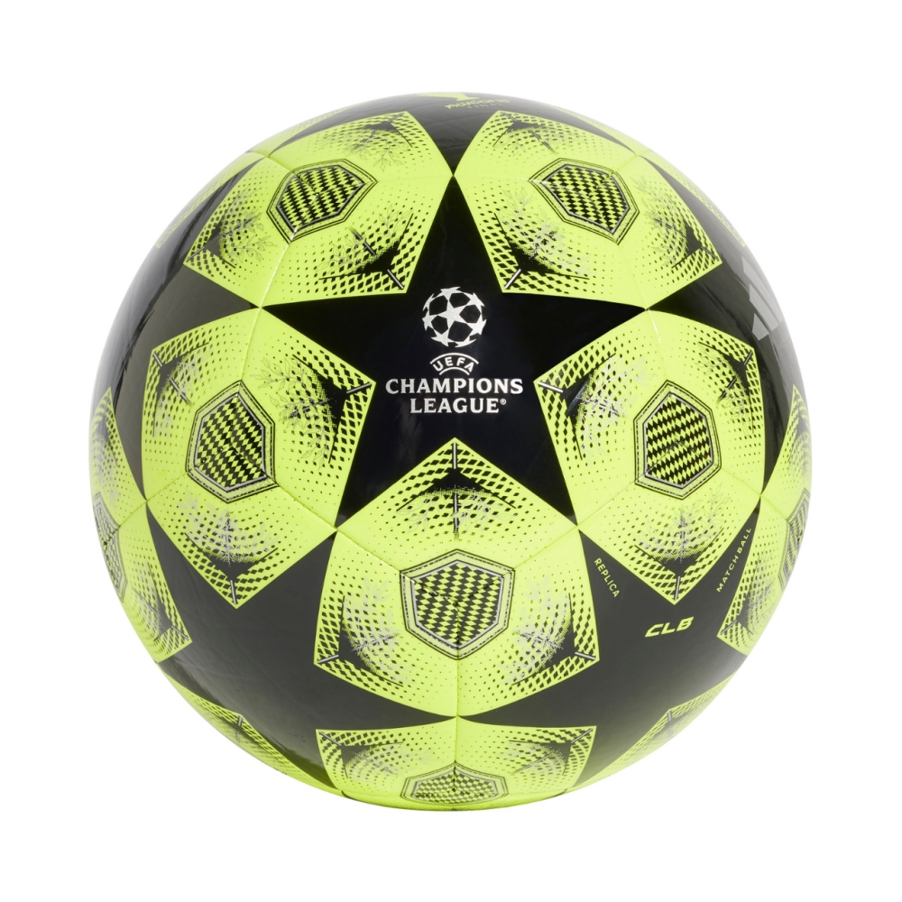 Football adidas UCL Club 24/25 Knockout Stages yellow-black JH1282